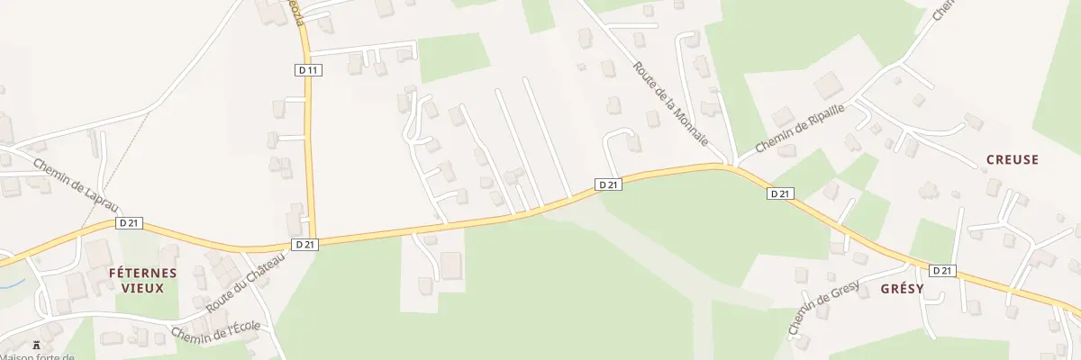 Plan du 515 Rte du Plan Fayet à Féternes