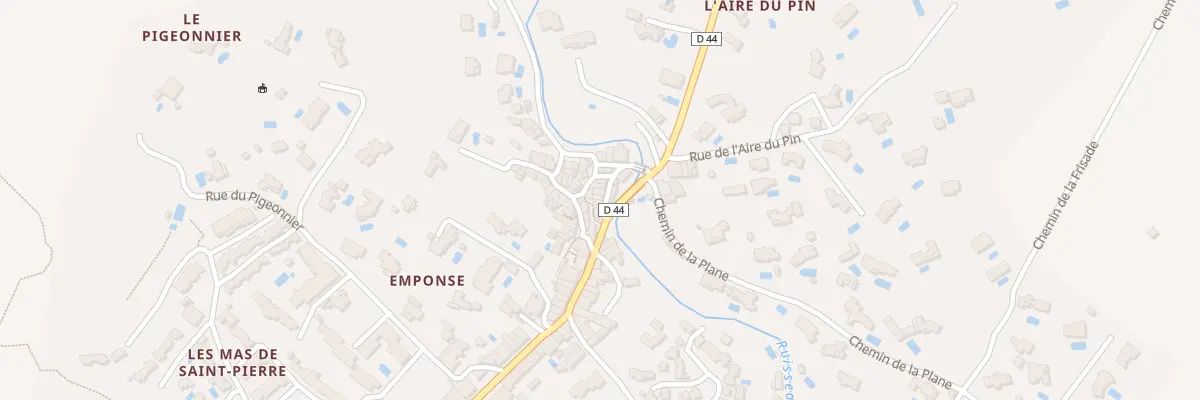 Plan du 5174 Rue d’Emponse au Plan-de-la-Tour