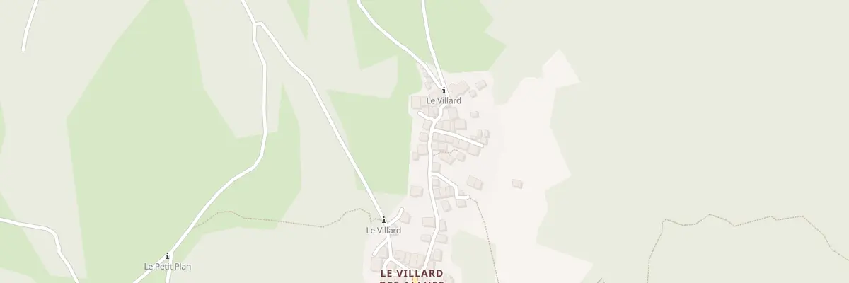 Plan du 165 Imp de la Corbassière aux Allues