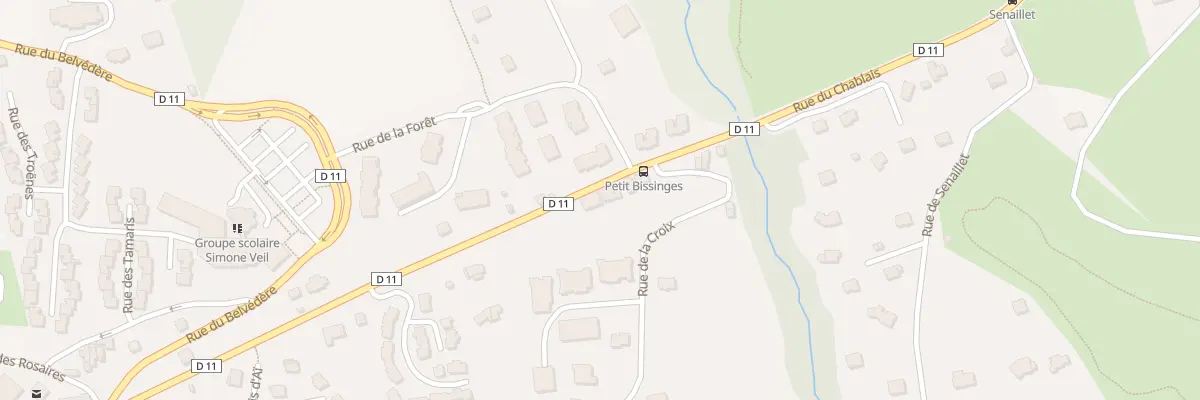 Plan du 426 Rue du Chablais à Publier