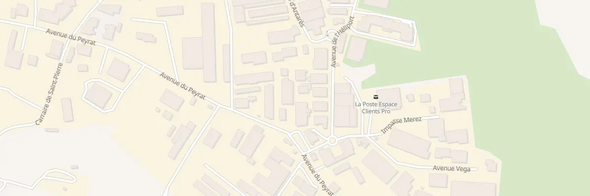 Plan du 893 Av du Peyrat à Grimaud