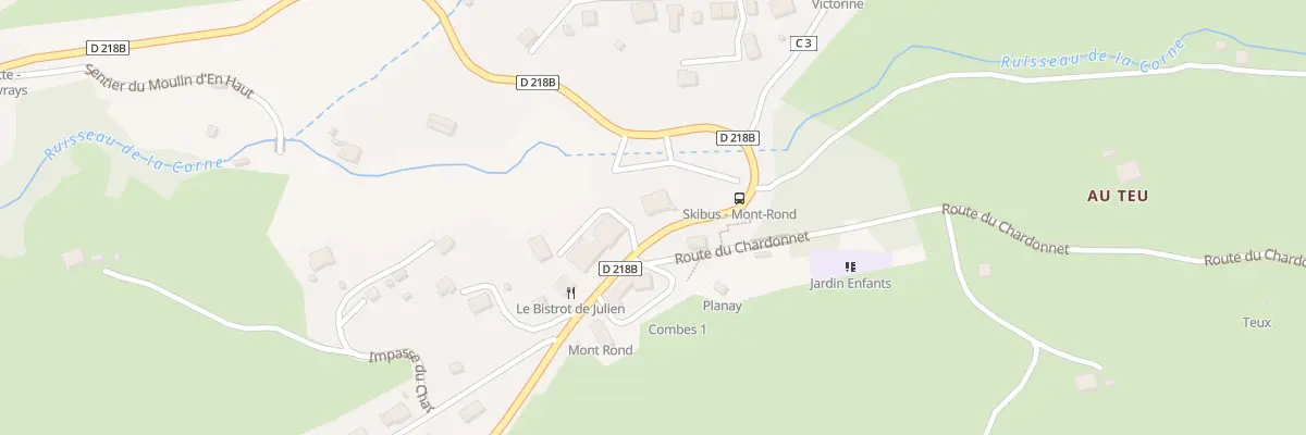 Plan du 5394 Res Chalet La Beguette à Notre-Dame-de-Bellecombe