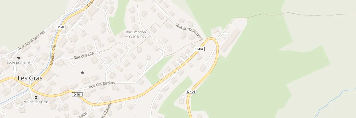 Plan du 21 Rue de l’Helvétie aux Gras