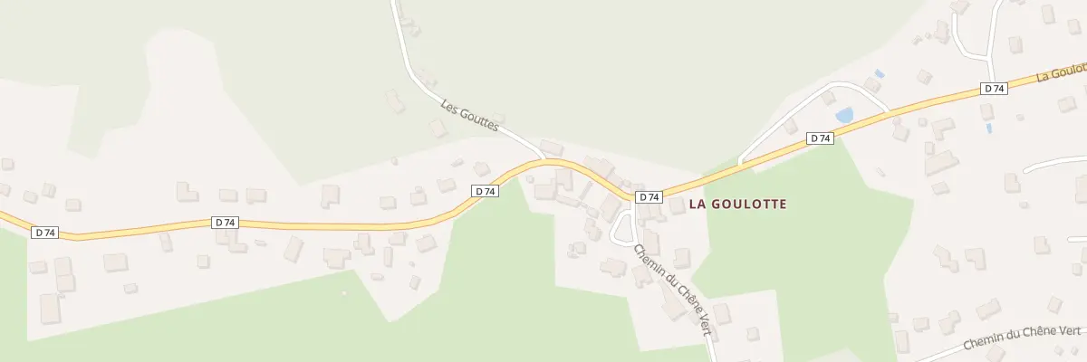 Plan du 45 La Goulotte à Mélisey