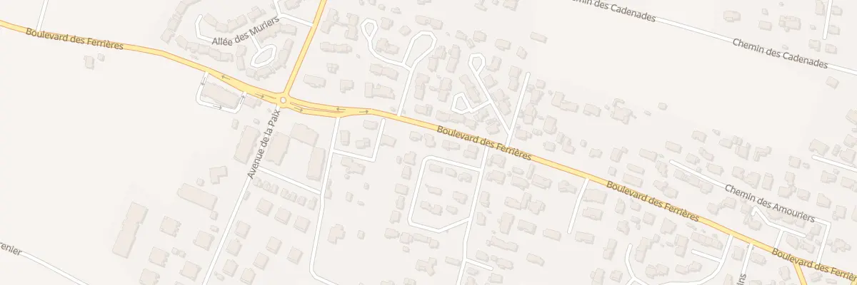 Plan du 909 Bd des Ferrières au Muy