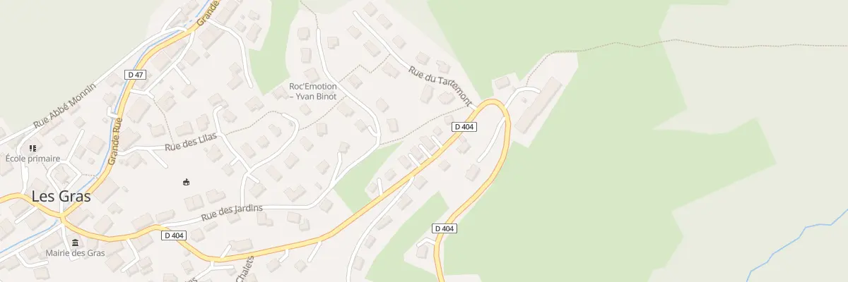Plan du 23 Rue de l’Helvétie aux Gras