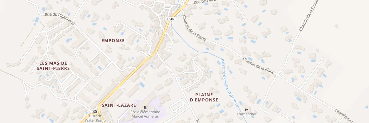Plan du 344 Rue du Sénateur Sigallas au Plan-de-la-Tour