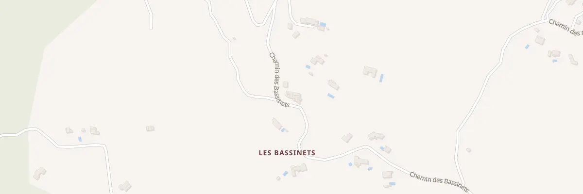 Plan du 494 Che des Bassinets au Plan-de-la-Tour