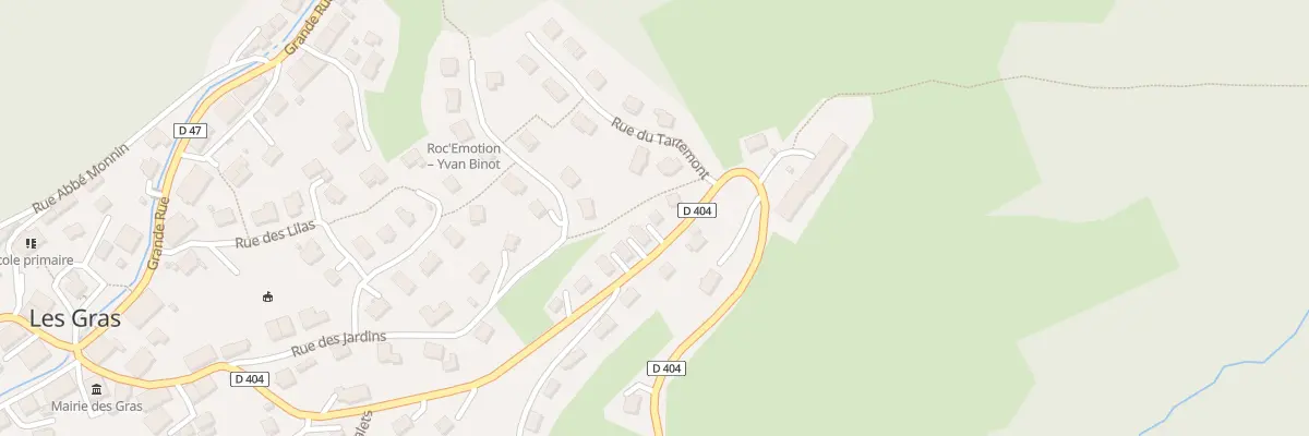 Plan du 25 Rue de l’Helvétie aux Gras