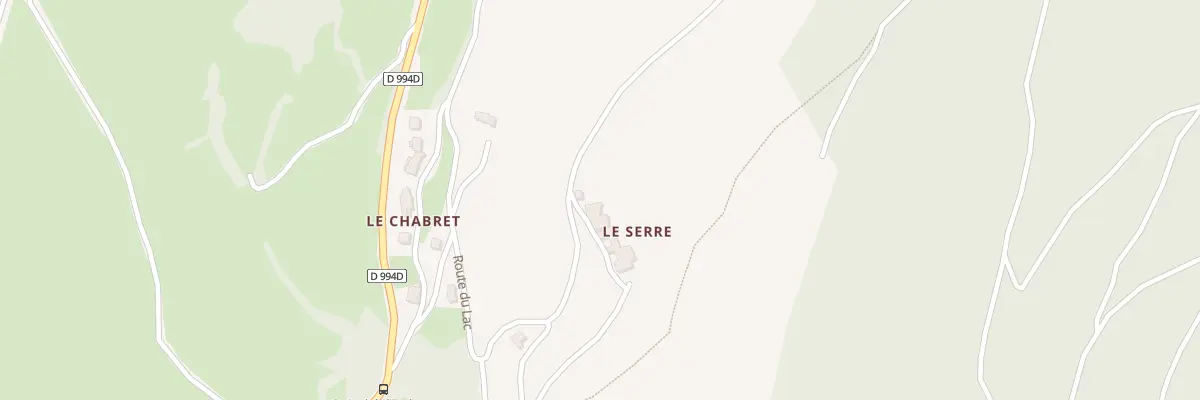 Plan du 630 Rte du Lac à Saint-André-d’Embrun