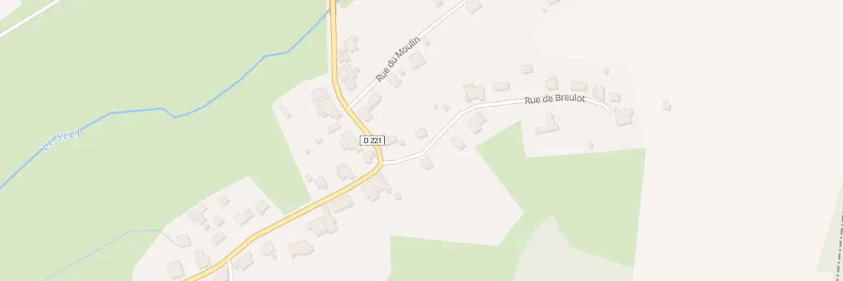 Plan du 3 Rue de Breulot à Mignavillers