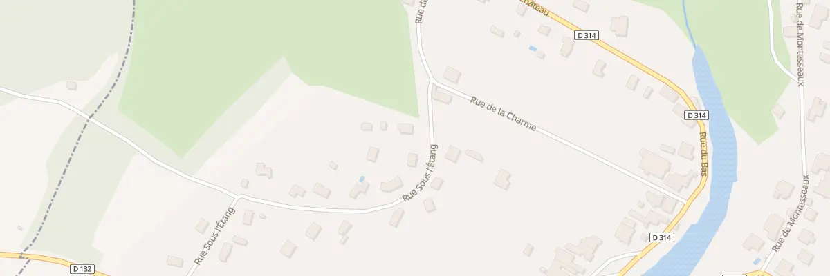 Plan du 2 Rue sous l’Étang à La Neuvelle-lès-Lure
