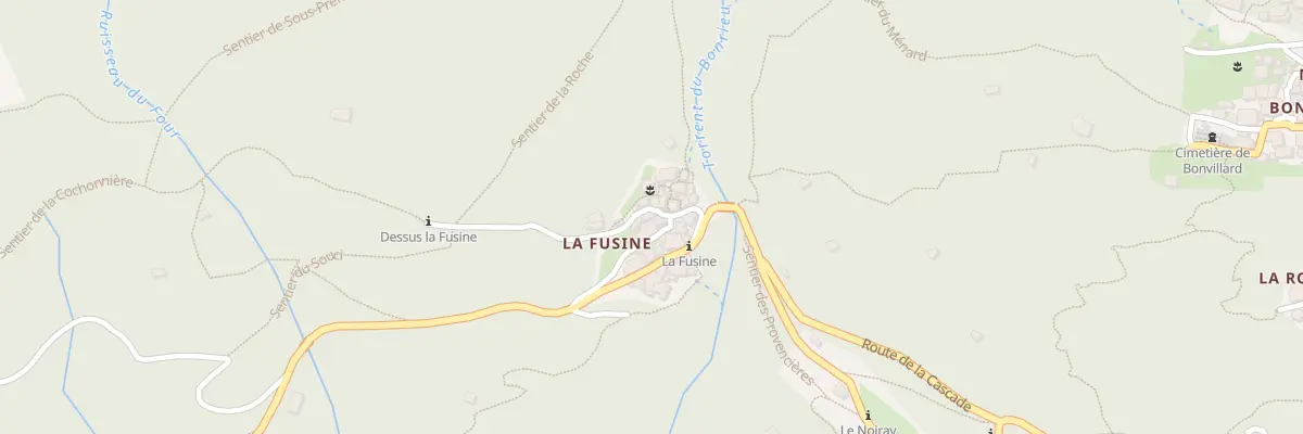 Plan du 5071 La Fusine à Orelle