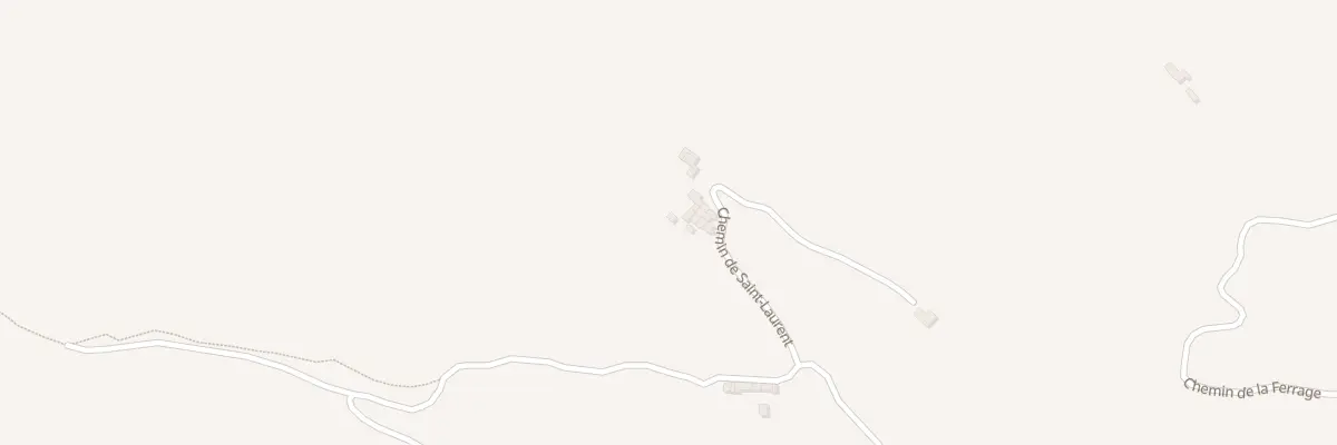 Plan du 5002 Saint Laurent à Bargème