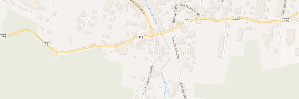 Plan du 6 Rue du Bourg Dehors à Scionzier