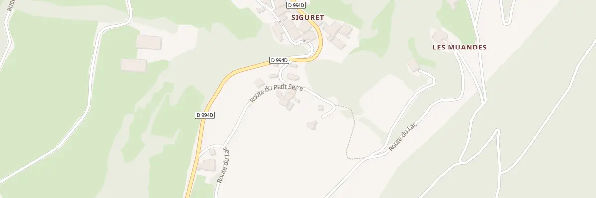 Plan du 182 Rte du Petit Serre à Saint-André-d’Embrun