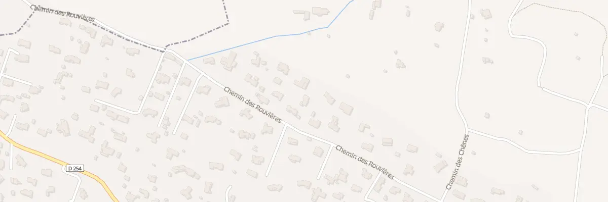Plan du 862T Che des Rouvières au Muy