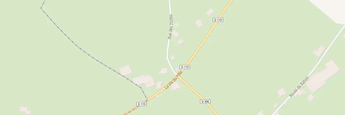Plan du 5033 Les Bossus à Orve