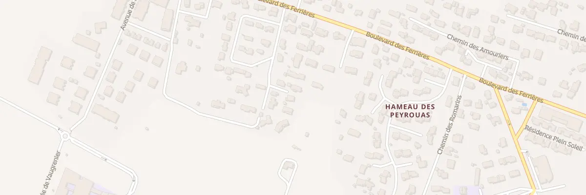 Plan du 897C Bd des Ferrières au Muy