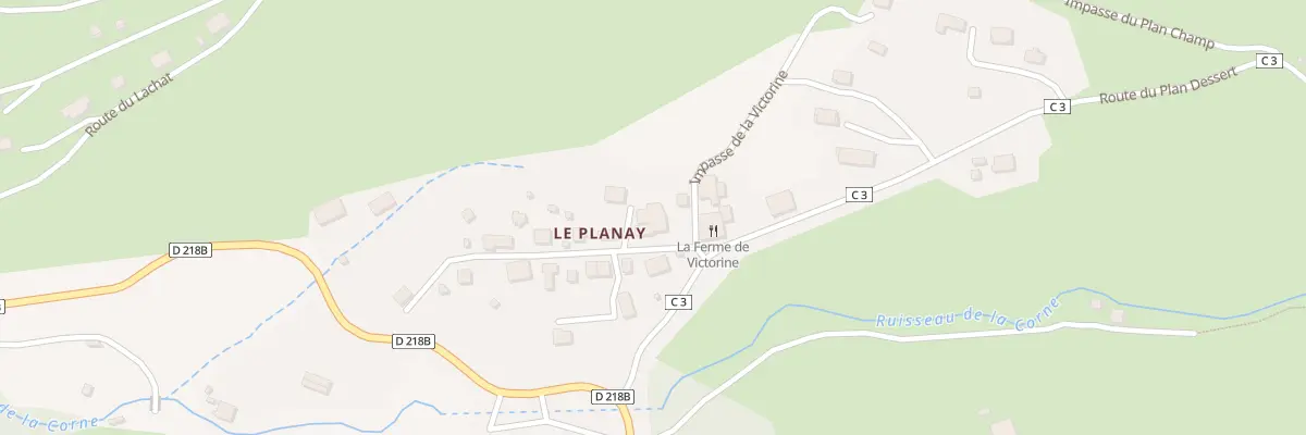 Plan du 5331 Res l’Edelweiss à Notre-Dame-de-Bellecombe