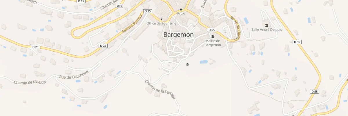 Plan du 8 Rue sous Barry à Bargemon