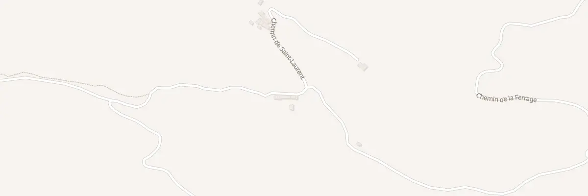 Plan du 5006 Saint Laurent à Bargème