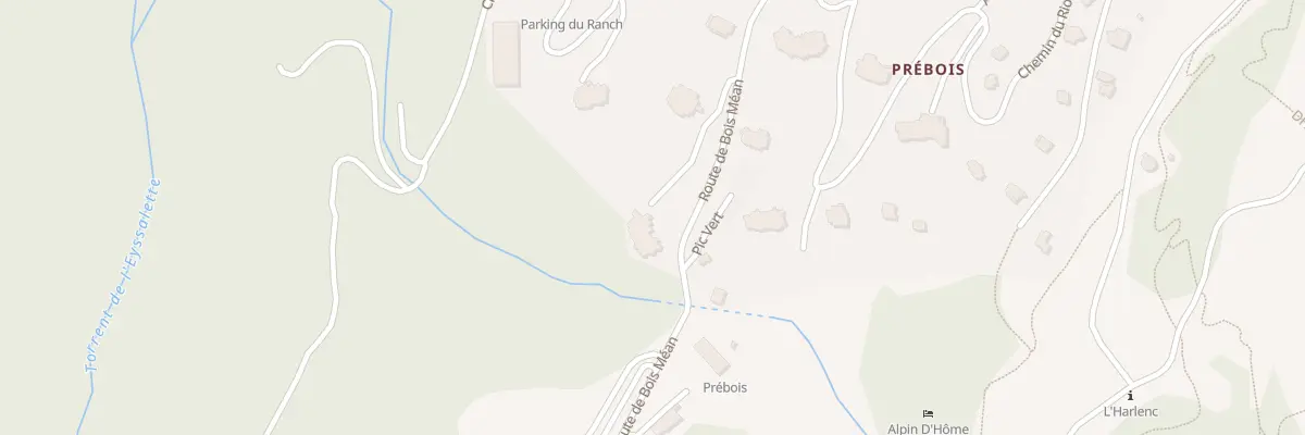 Plan du 4 Imp de Cote Ronde aux Orres