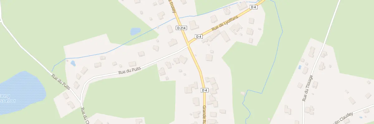 Plan du 2 Grande Rue à Moffans-et-Vacheresse