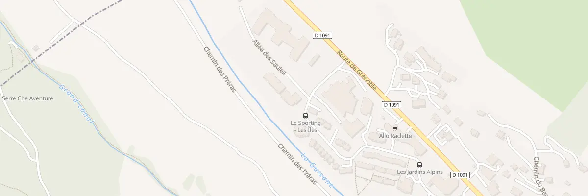 Plan du 23 All des Saules à La Salle-les-Alpes