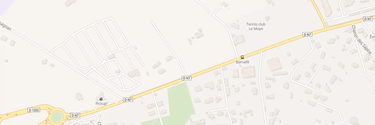 Plan du 756A Rte d’Aix En Provence au Muy