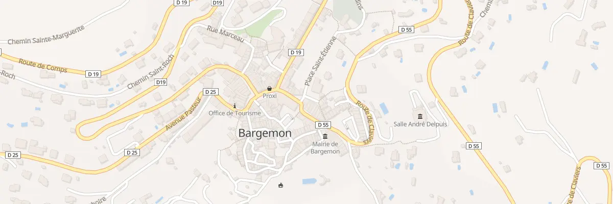 Plan du 15 Rue de la Résistance à Bargemon