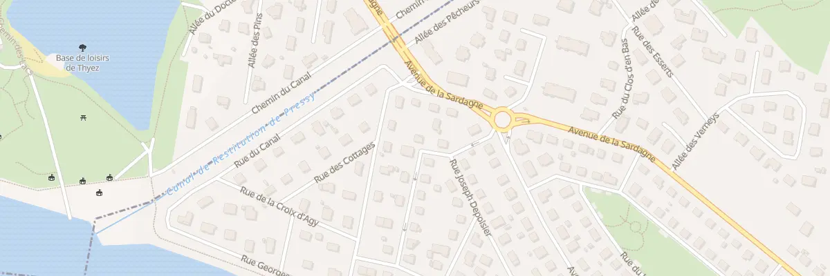Plan du 11 Rue du centenaire à Cluses