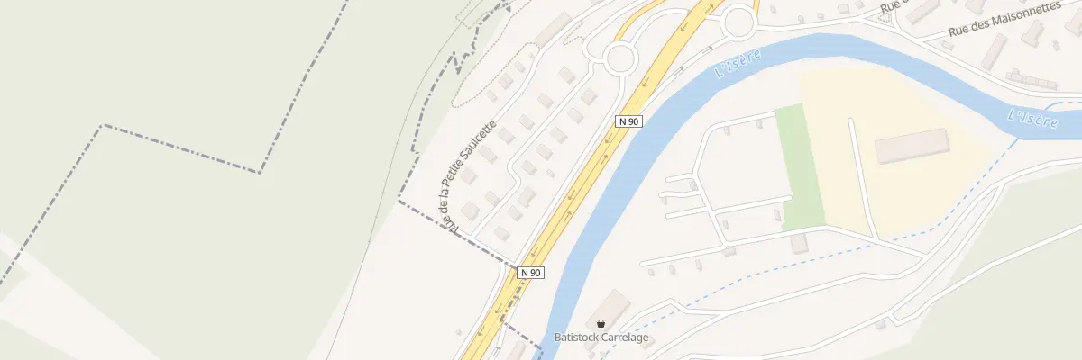 Plan du 135 Rue de la Grande Saulcette à Saint-Marcel