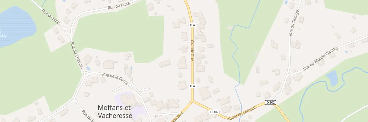 Plan du 10 Gr Grande Rue à Moffans-et-Vacheresse