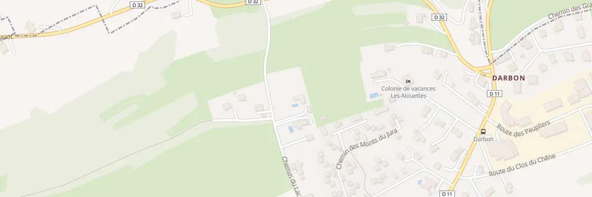 Plan du 528 Che du Lac à Champanges