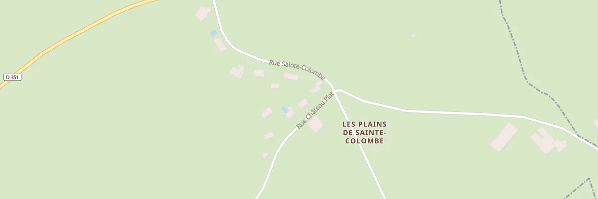Plan du 4 Rue Chateau Plat à Vennes