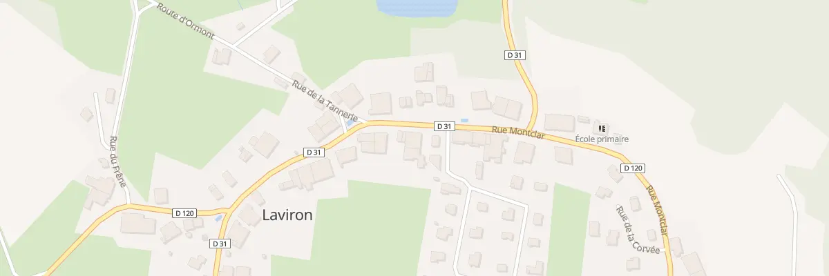 Plan du 29 Rue Monclar à Laviron