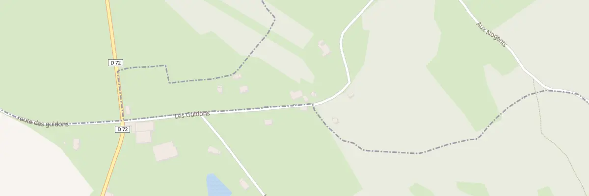 Plan du 19 Aux Nogents à Écromagny