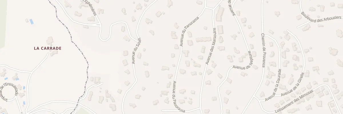Plan du 6393 Av du Panorama à La Croix-Valmer