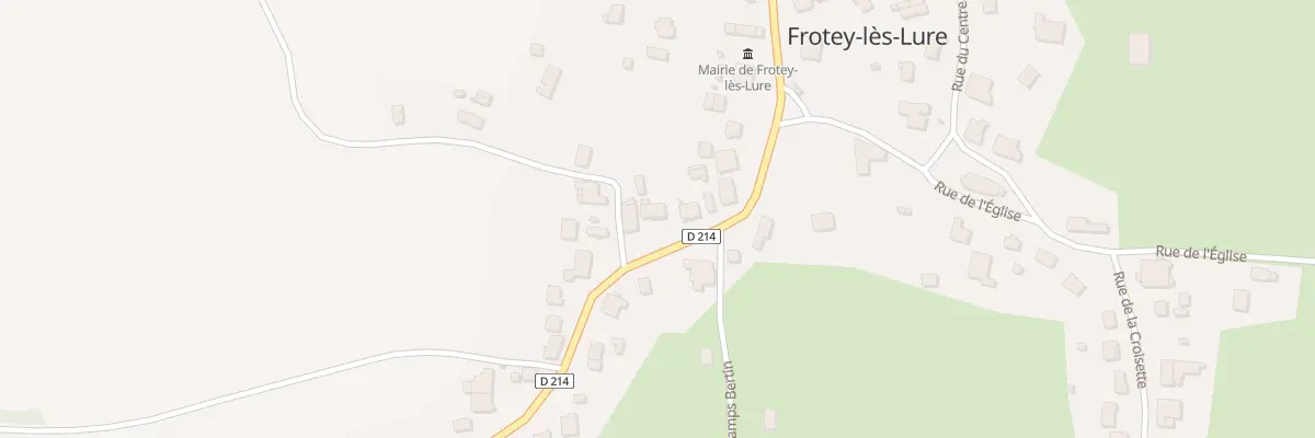 Plan du 10 Rte de Moffans à Frotey-lès-Lure