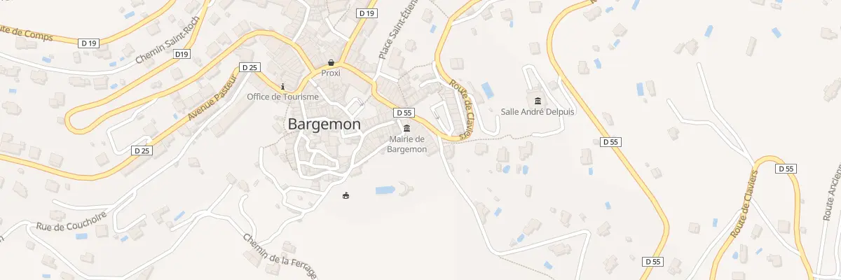 Plan du 10 Pl Moreri à Bargemon