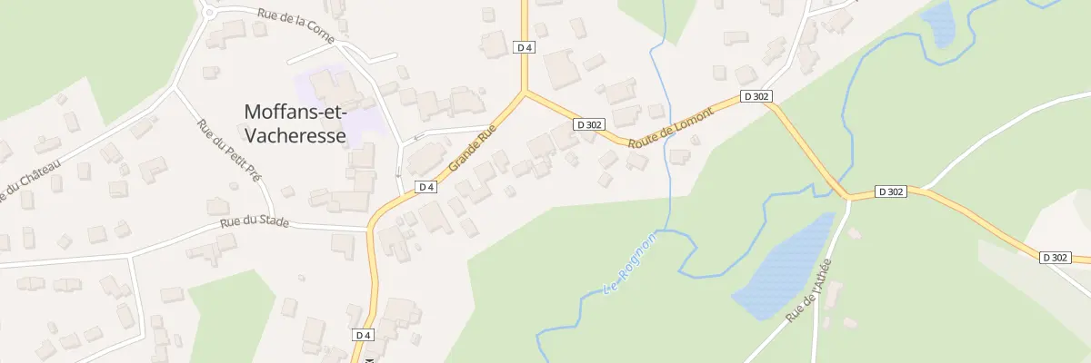 Plan du 29 Gr Grande Rue à Moffans-et-Vacheresse