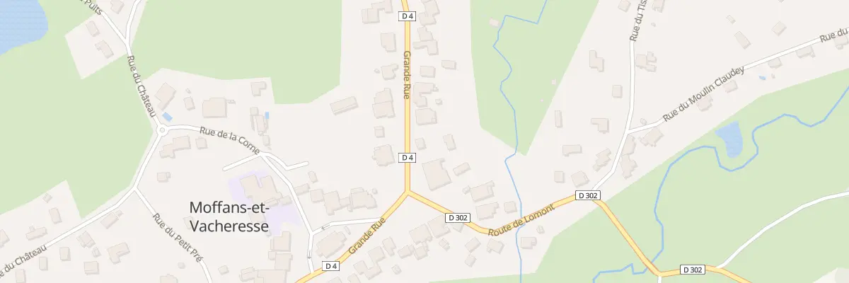 Plan du 19 Gr Grande Rue à Moffans-et-Vacheresse