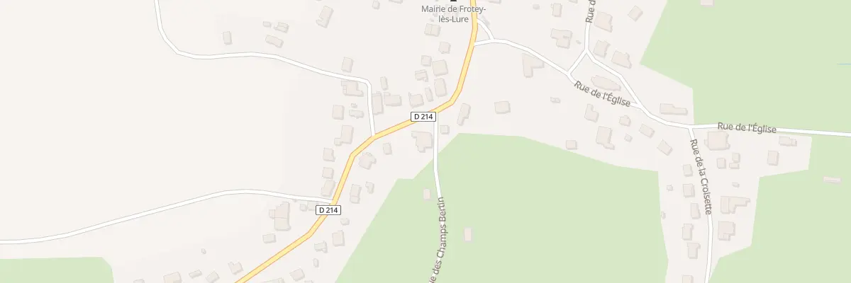 Plan du 3 Rte de Moffans à Frotey-lès-Lure
