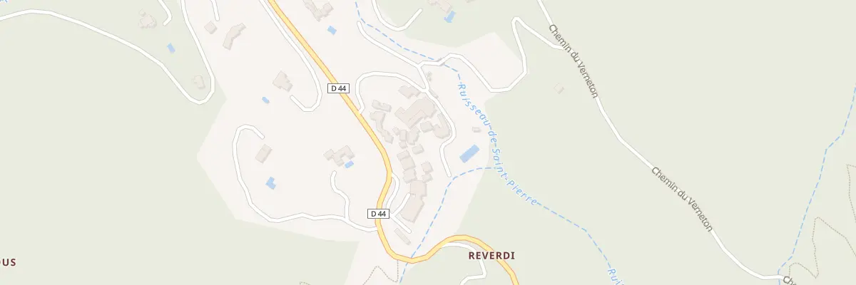 Plan du 5000 Hameau de Reverdi au Plan-de-la-Tour