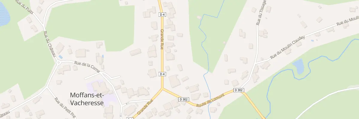 Plan du 17 Gr Grande Rue à Moffans-et-Vacheresse
