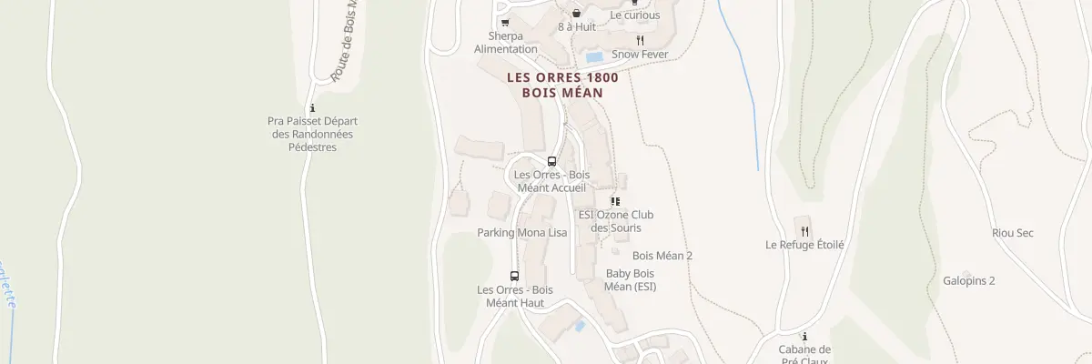Plan du 5 Imp des Gentianes aux Orres