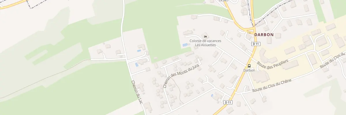 Plan du 75C Che des Monts du Jura à Champanges