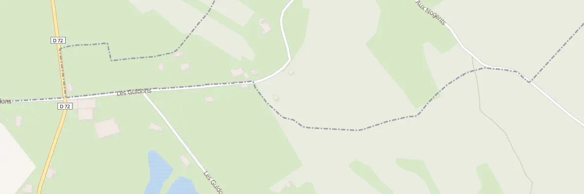 Plan du 17 Aux Nogents à Écromagny