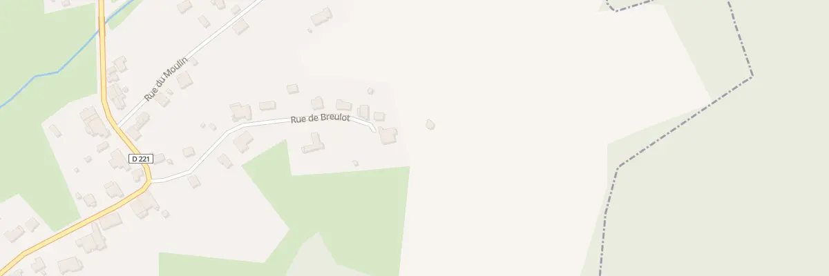 Plan du 8 Rue de Breulot à Mignavillers